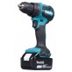 Makita DDF490RTJ gręžtuvas - suktuvas 2x5 Ah